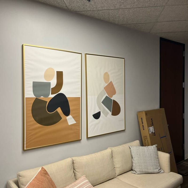 General Mounting work by Eugene Kryukov in Orange County, CA & Los Angeles