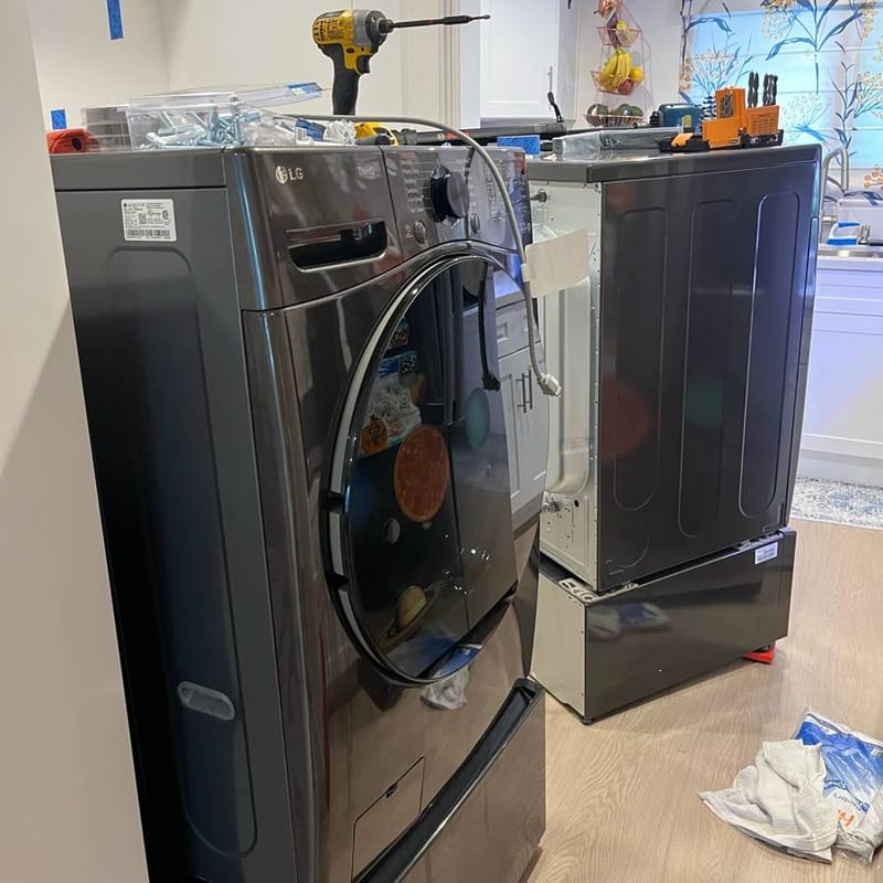 Appliance Installation work by Eugene Kryukov in Orange County, CA & Los Angeles